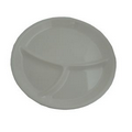 Melamine Dinnerware 3-Section Plate Fast Food Fruit Tray